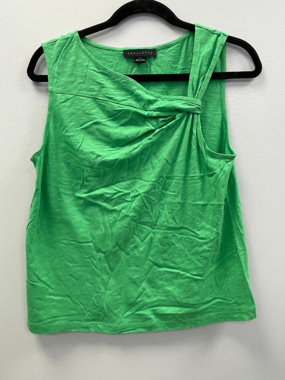 Sanctuary Better Half Asymmetric Slub Tank in   Green - Small - NWOT